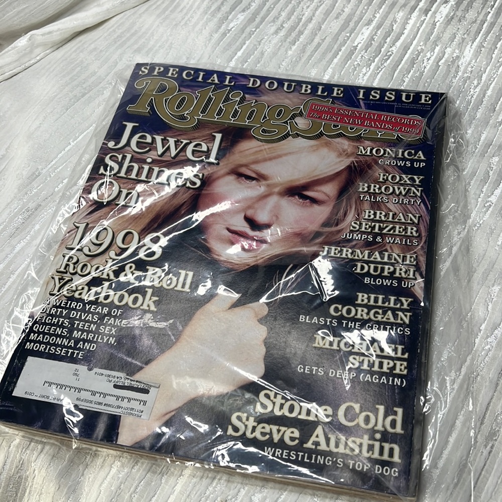 JEWEL SPECIAL DOUBLE EDITION ROLLING STONE MAGAZINE DEC 1999 ISSUE 803 - Picture 4 of 16